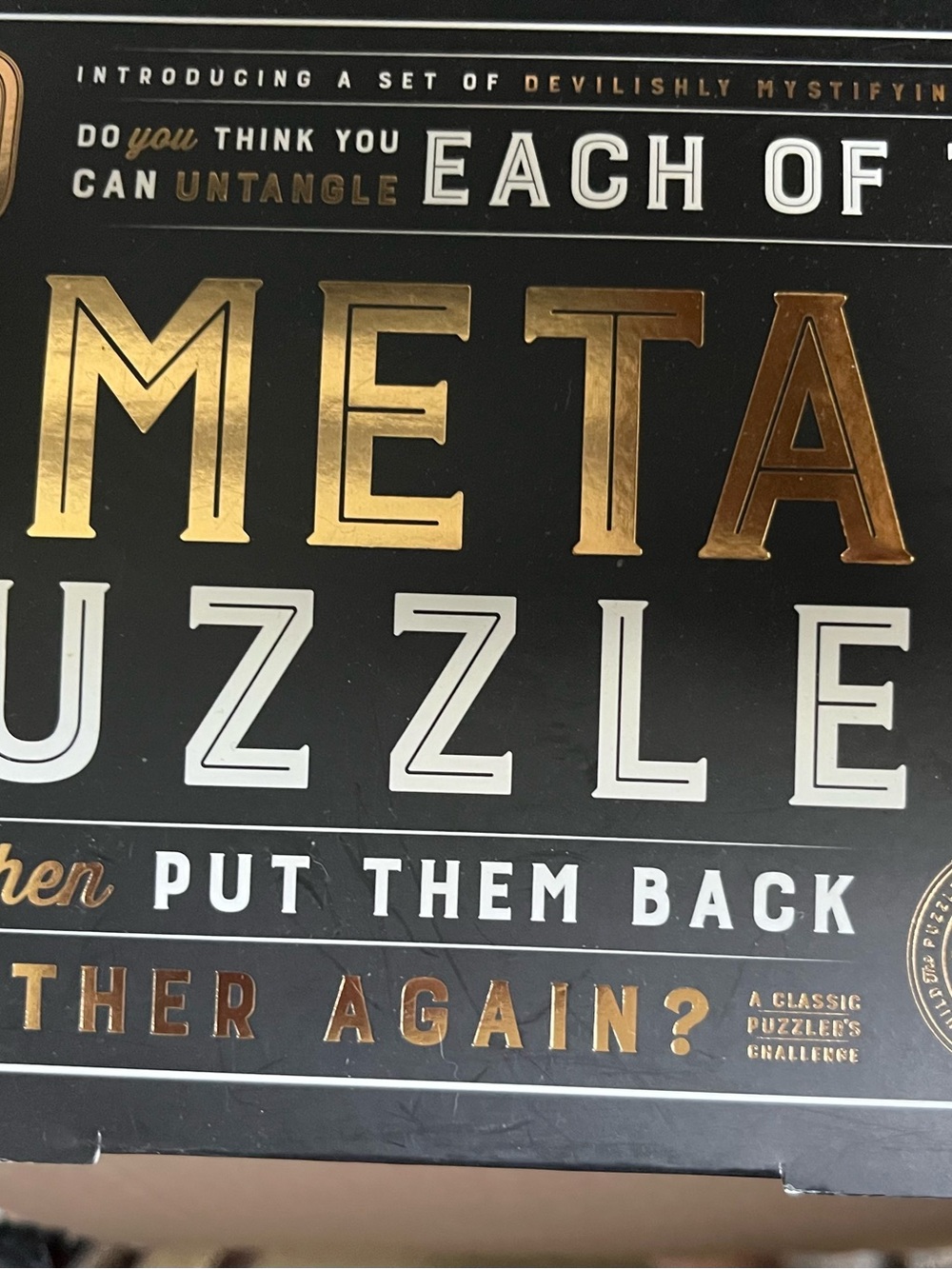 Metal Puzzle game
